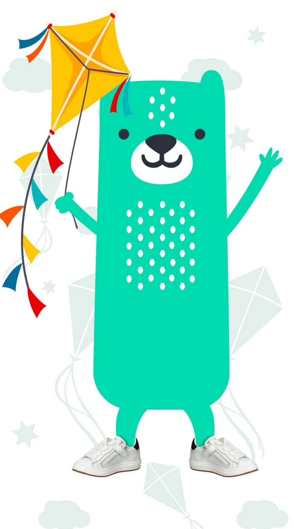 Pinocchio Sneakers Wit Jongens