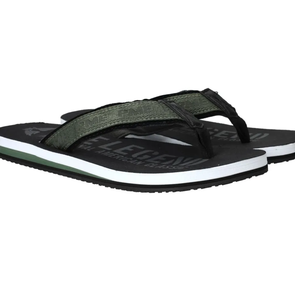 PME Legend Jetflap Slippers Groen Heren