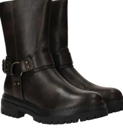 POSH by Poelman Bikerboots Bruin Dames