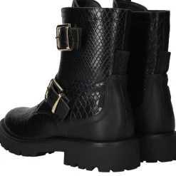 POSH by Poelman Bikerboots Zwart Dames