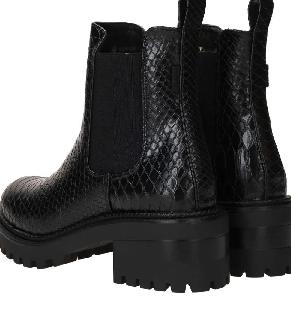 POSH by Poelman Chelseaboots Zwart Dames