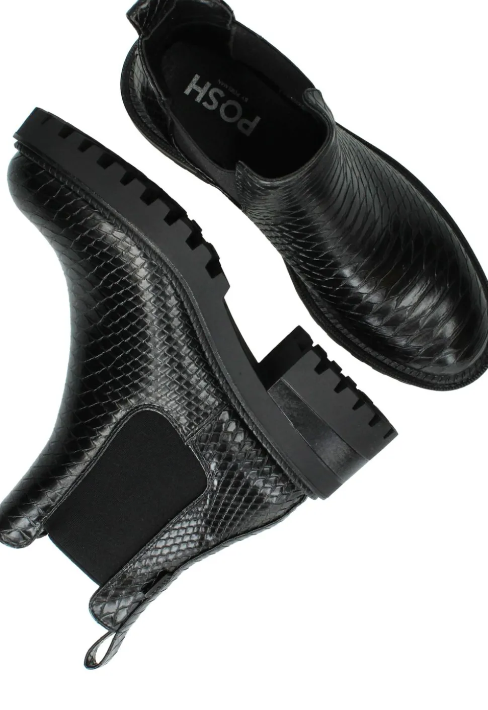 POSH by Poelman Chelseaboots Zwart Dames