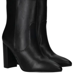 POSH by Poelman Enkellaarsjes Zwart Dames