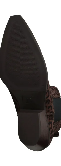 POSH by Poelman Enkellaarsjes Bruin Dames