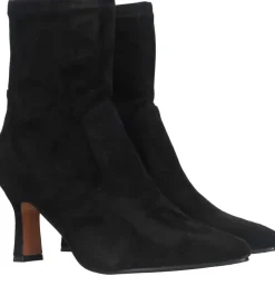 POSH by Poelman Enkellaarsjes Zwart Dames