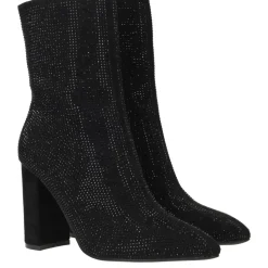 POSH By Poelman Enkellaarsjes Zwart Dames