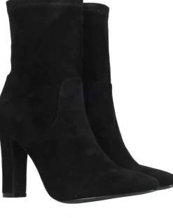 POSH by Poelman Enkellaarsjes Zwart Dames