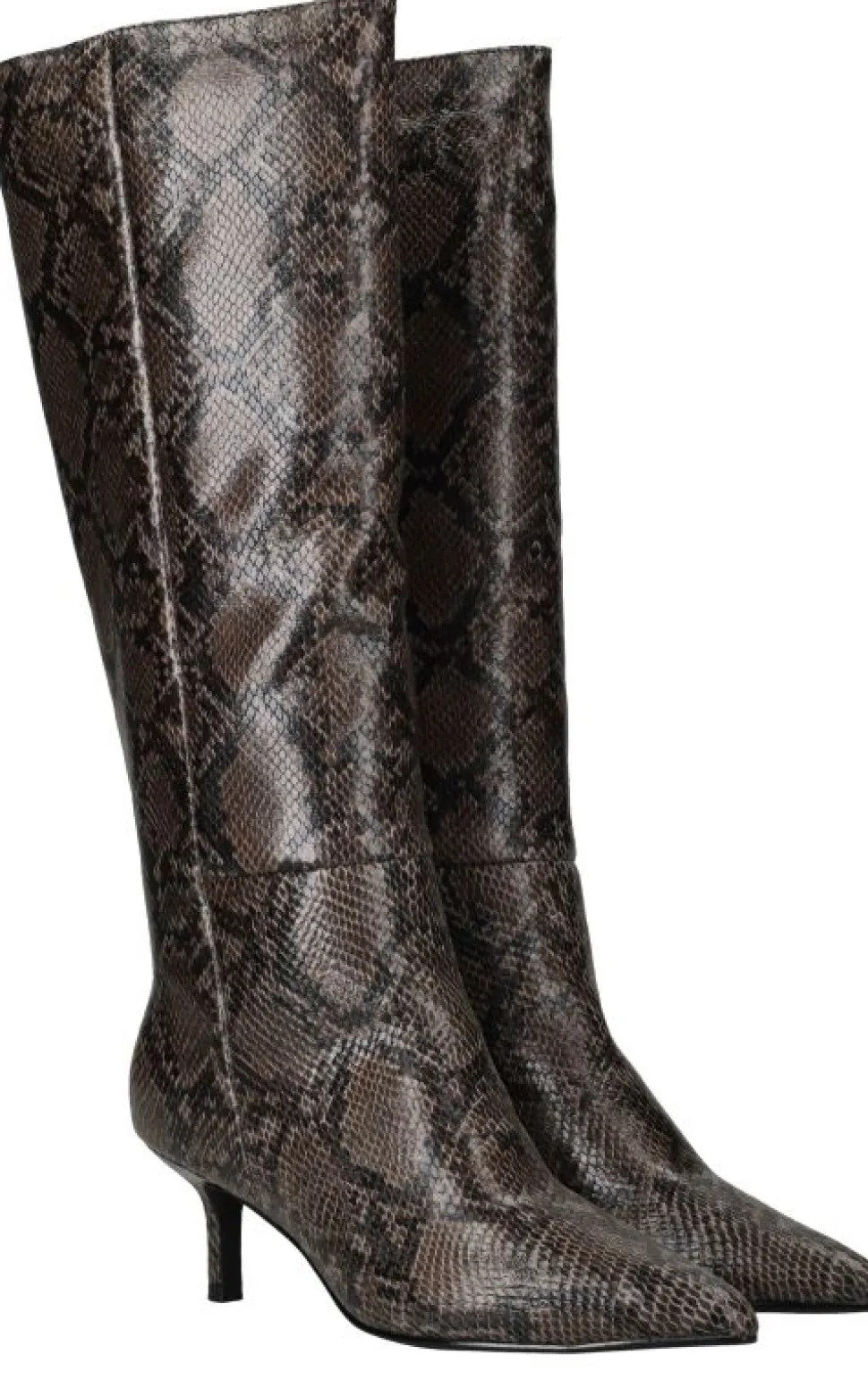 POSH by Poelman Lange laarzen Bruin Dames