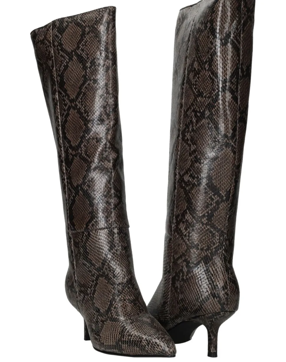 POSH by Poelman Lange laarzen Bruin Dames