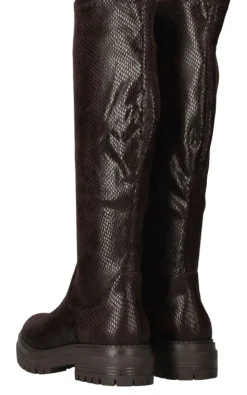 POSH by Poelman Lange laarzen Bruin Dames