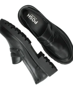 POSH by Poelman Loafers Zwart Dames