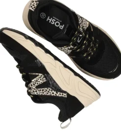 POSH by Poelman Sneakers Zwart Meisjes