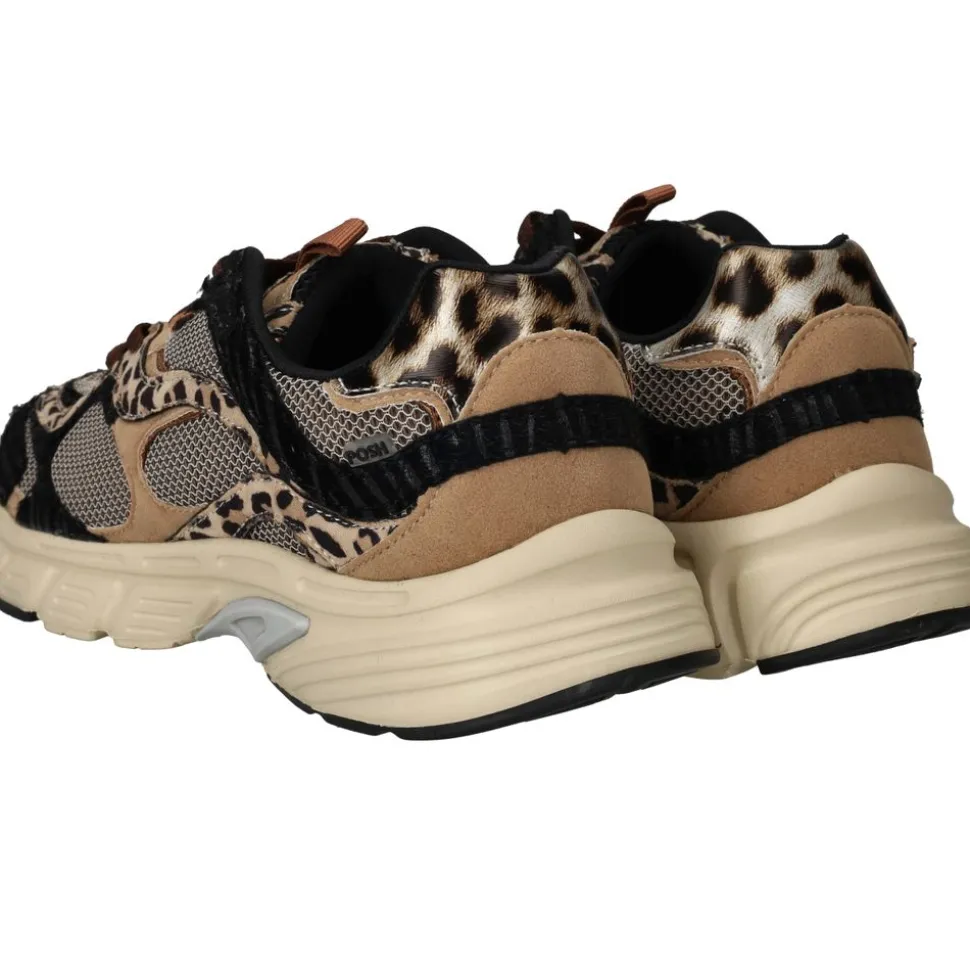 POSH by Poelman Sneakers Zwart Dames