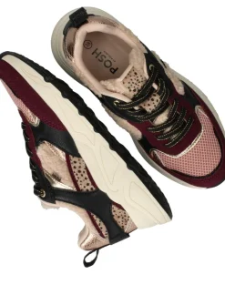 POSH by Poelman Sneakers Rood Dames