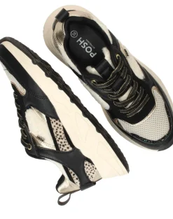 POSH by Poelman Sneakers Zwart Dames