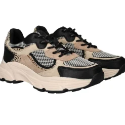 POSH by Poelman Sneakers Beige Dames