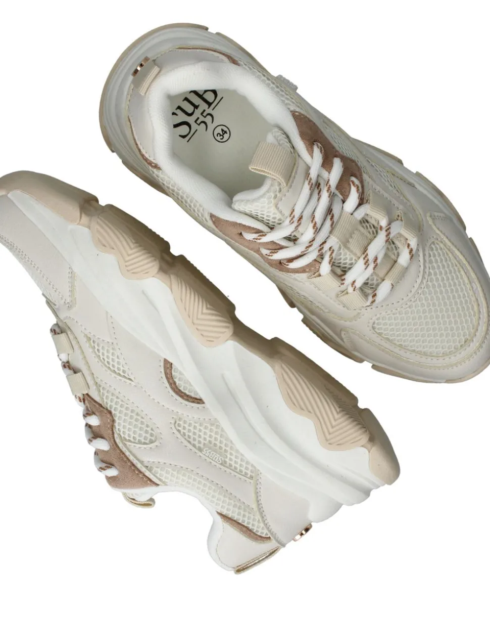 Posh by Poelman Sneakers Beige Meisjes