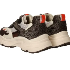 POSH by Poelman Sneakers Bruin Dames