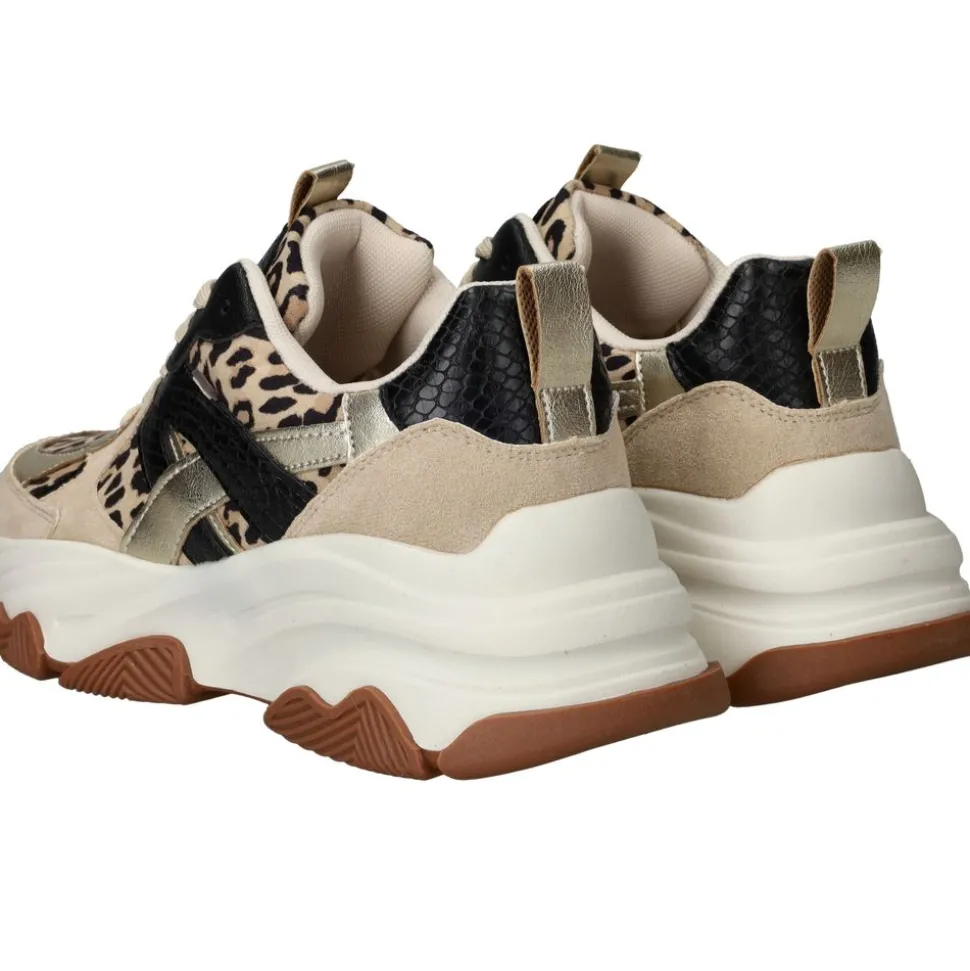 POSH by Poelman Sneakers Beige Dames