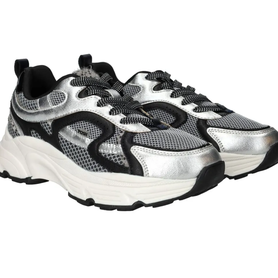 POSH by Poelman Sneakers Zilver Dames