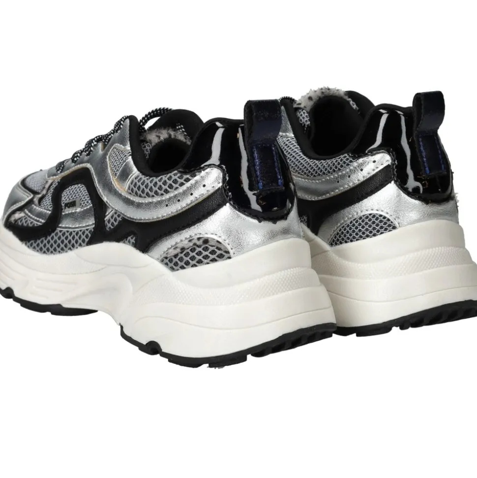 POSH by Poelman Sneakers Zilver Dames