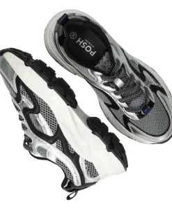 POSH by Poelman Sneakers Zilver Dames