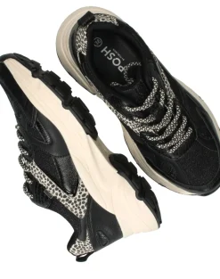 POSH by Poelman Sneakers Zwart Dames