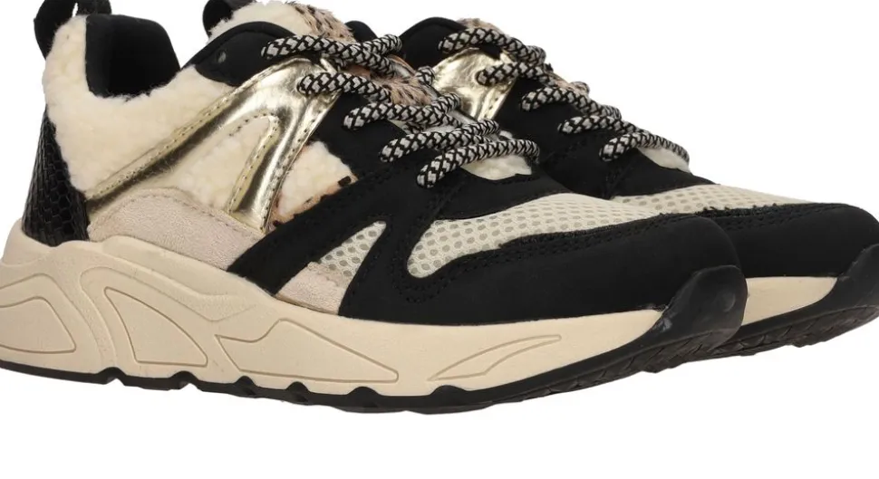 POSH by Poelman Sneakers Beige Meisjes