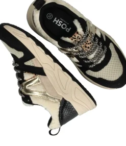 POSH by Poelman Sneakers Beige Meisjes