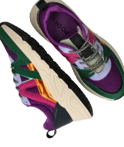 POSH by Poelman Sneakers Paars Dames