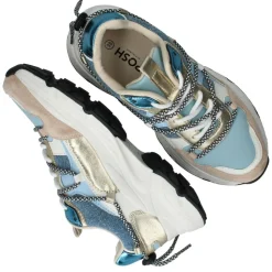 POSH by Poelman Sneakers Blauw Dames