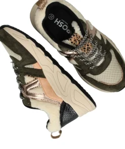 POSH by Poelman Sneakers Groen Meisjes