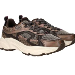 POSH by Poelman Sneakers Bruin Dames