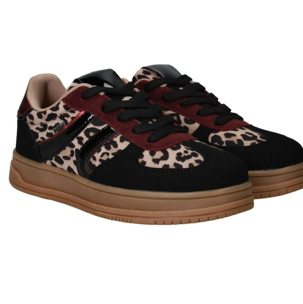 POSH by Poelman Sneakers Zwart Meisjes