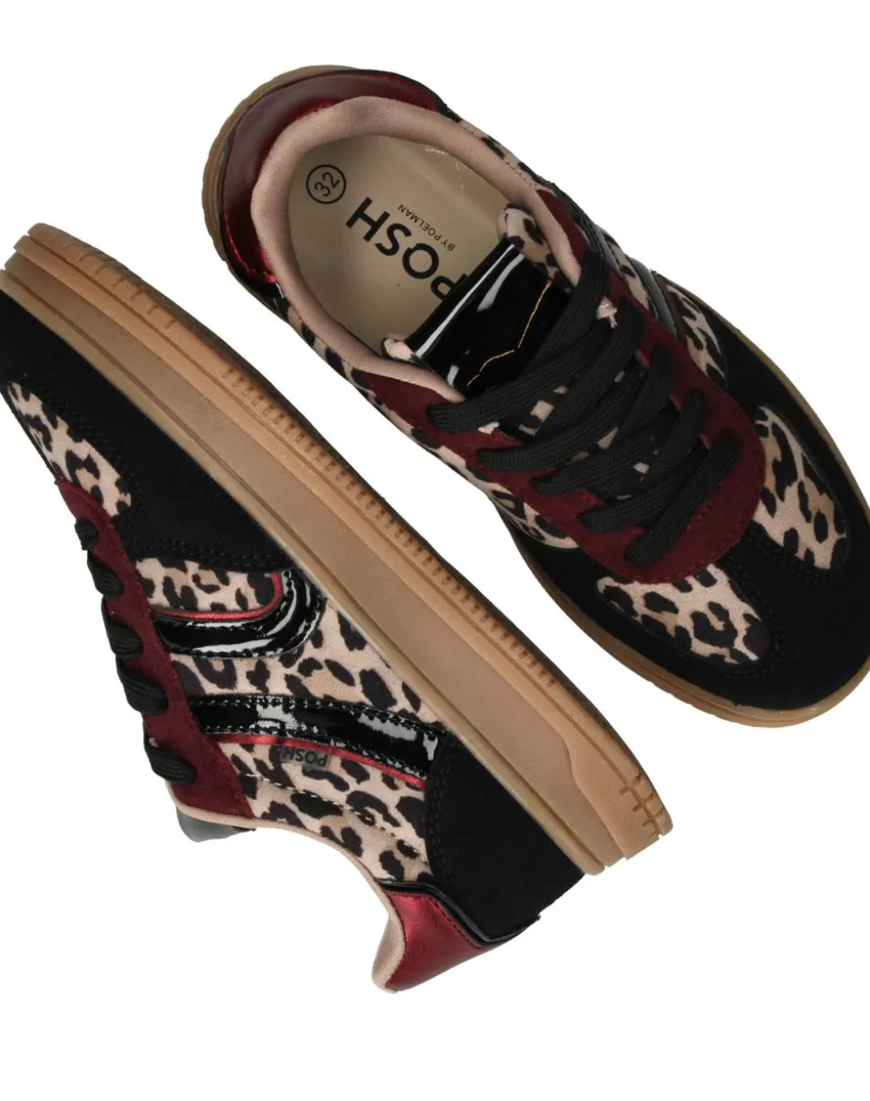 POSH by Poelman Sneakers Zwart Meisjes