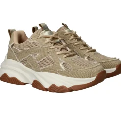 POSH by Poelman Sneakers Beige Dames