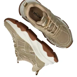 POSH by Poelman Sneakers Beige Dames