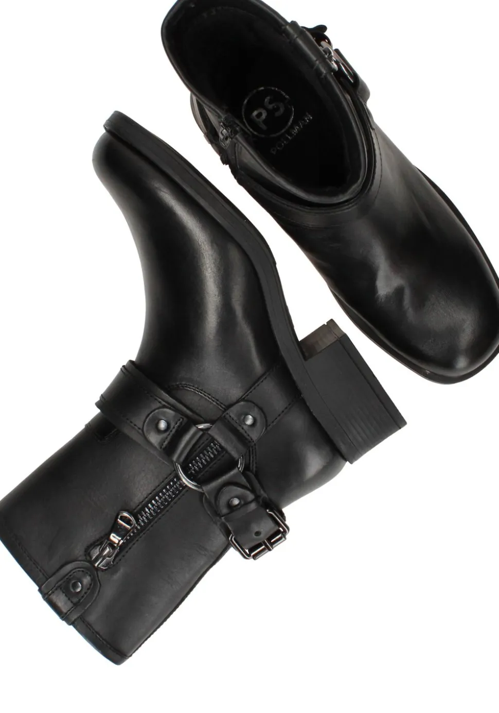 PS Poelman Boots Zwart Dames