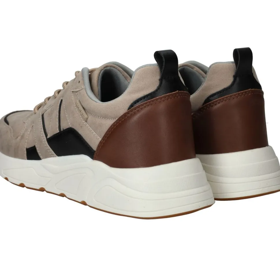 PS Poelman Sneakers Taupe Heren