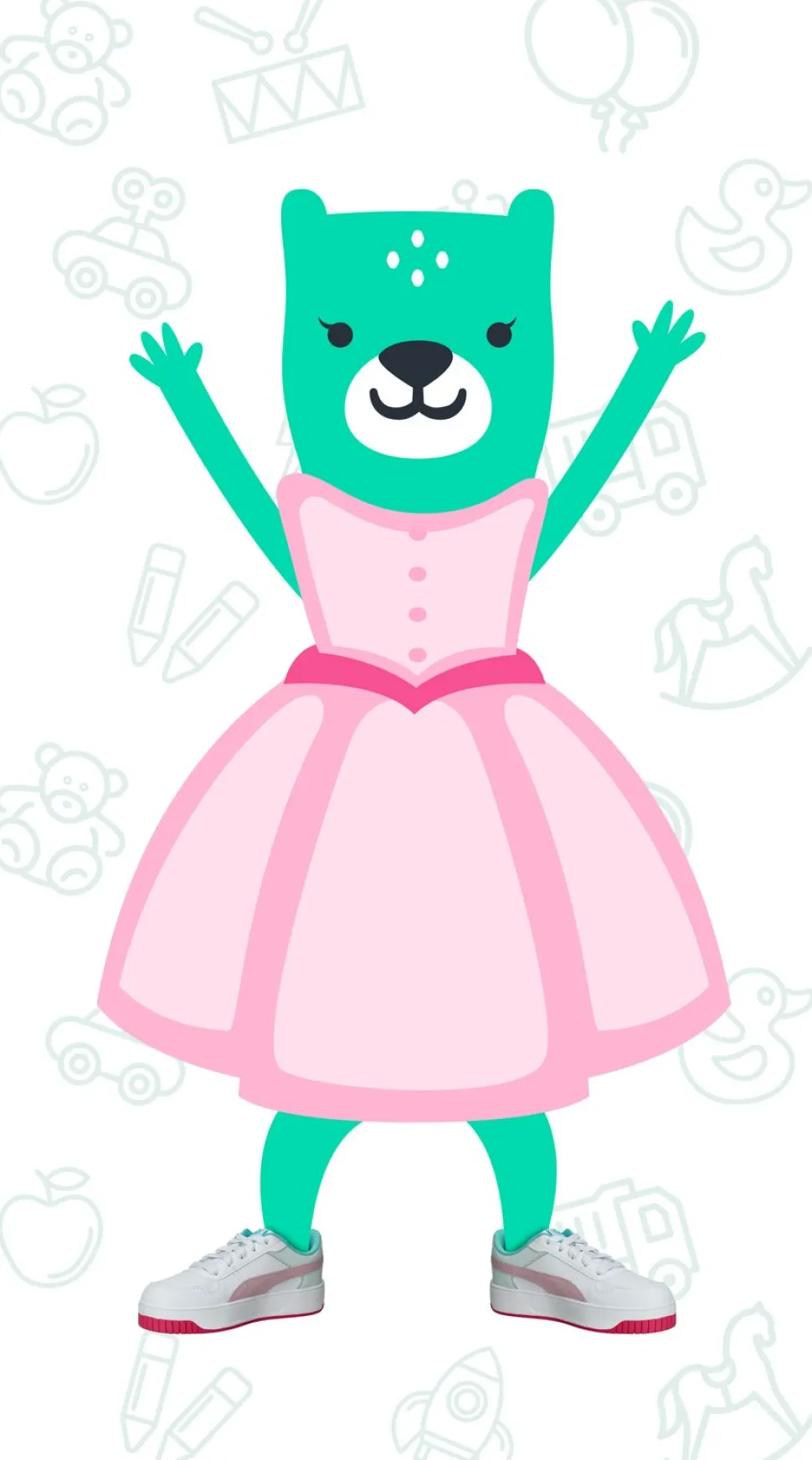 Puma Carina Street PS Sneakers Multi Meisjes