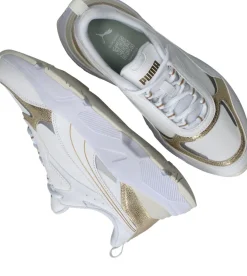 Puma Cassia Metallic Shine Sneakers Wit Dames