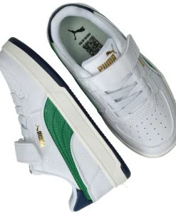 Puma Caven 2.0 Retro Sneakers Wit Jongens