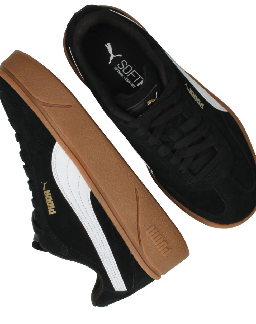Puma Club II Era Suede Sneakers Zwart Dames