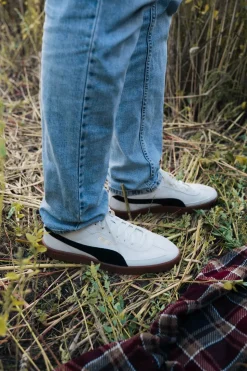 Puma Club II Era Suede Sneakers Beige Heren