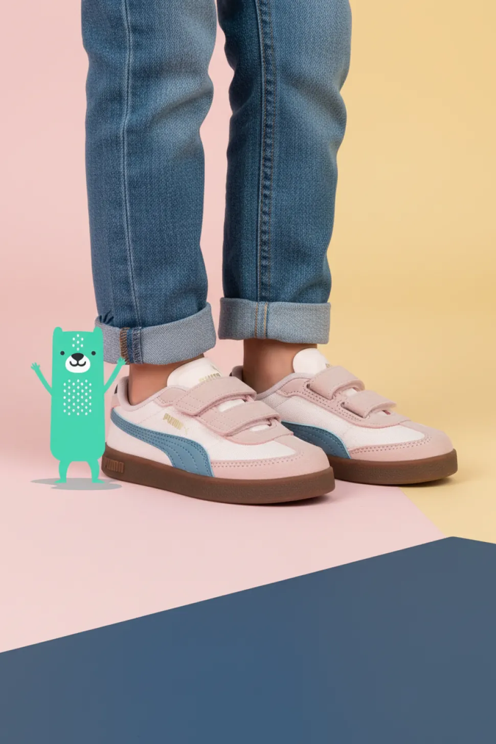 Puma Club II Era V Sneakers Roze Meisjes