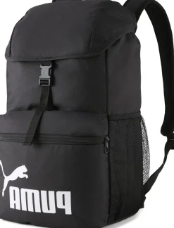 Puma Phase Hooded Rugzak Zwart Dames Heren