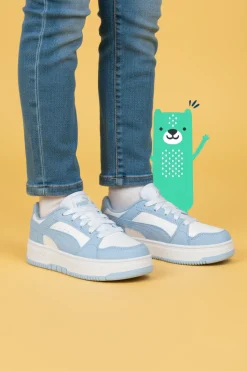 Puma Rebound Femme Sneakers Blauw Meisjes