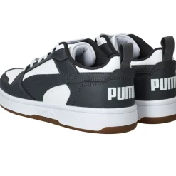 Puma Rebound V6 Lo Sneakers Grijs Jongens