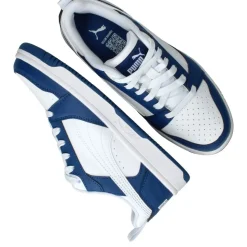 Puma Rebound V6 Low JR Sneakers Blauw Jongens