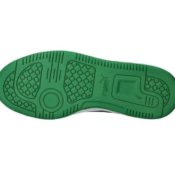 Puma Rebound V6 Low JR Sneakers Groen Jongens